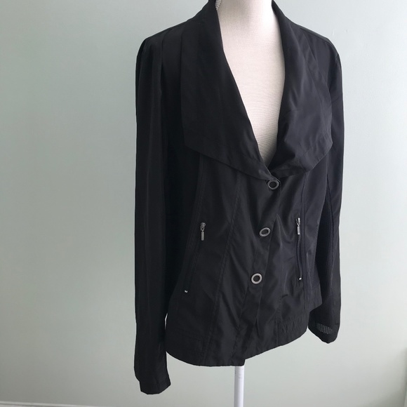 Tribella Jackets & Blazers - Tribella black windbreaker